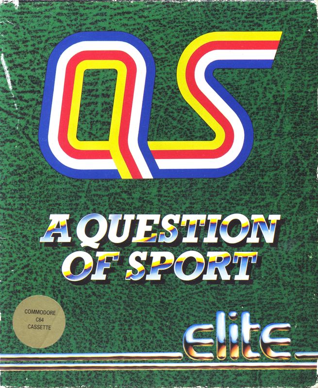 Front Cover for A Question of Sport (Commodore 64)