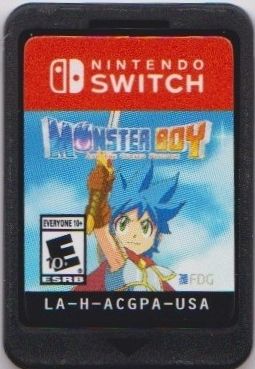 Media for Monster Boy and the Cursed Kingdom (Nintendo Switch) (First Print Edition release)