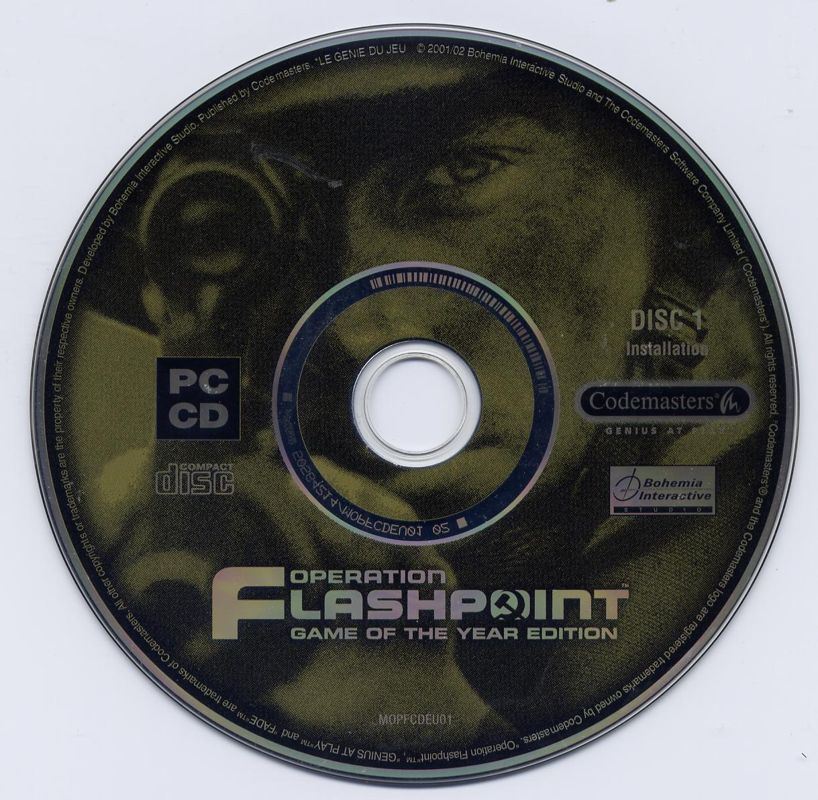 Media for Operation Flashpoint: Game of the Year Edition (Windows): Disc 1
