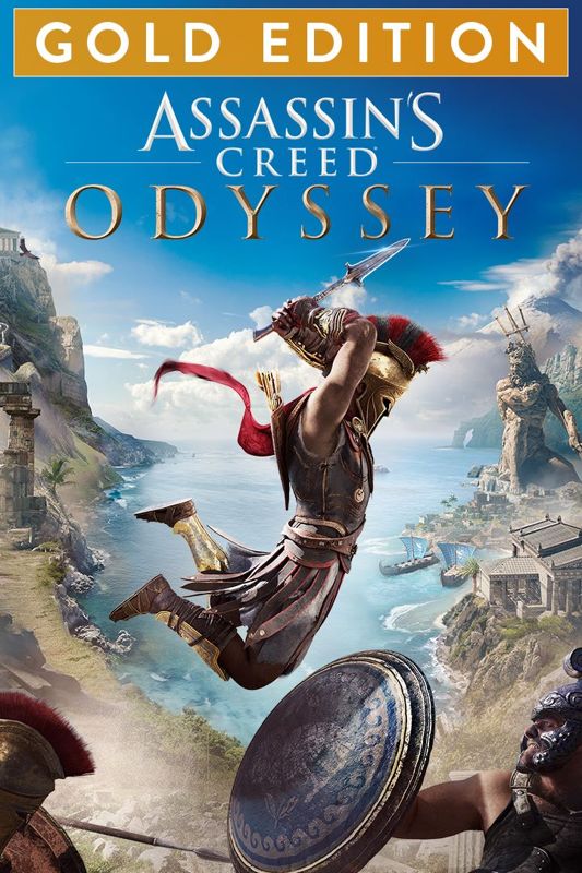 Front Cover for Assassin's Creed: Odyssey (Gold Edition) (Xbox One) (download release)