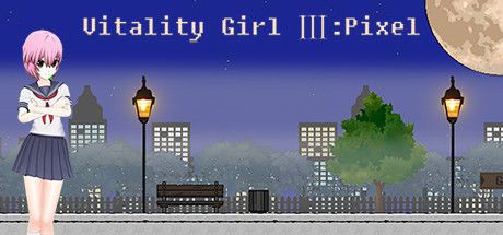 Front Cover for Vitality Girl III: Pixel (Windows) (Steam release)