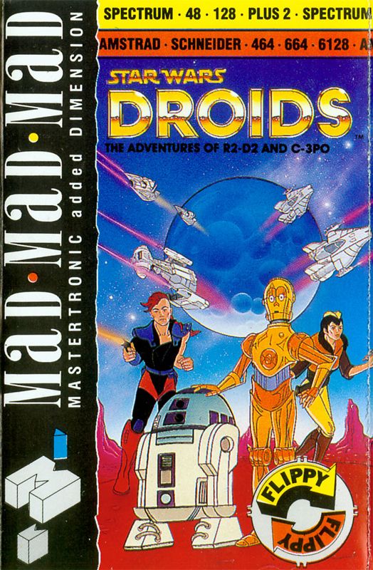 Front Cover for Star Wars: Droids (Amstrad CPC and ZX Spectrum)