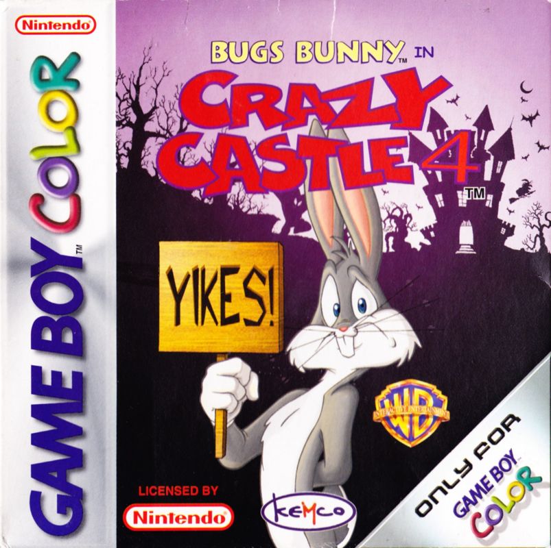 Front Cover for Bugs Bunny in Crazy Castle 4 (Game Boy Color)
