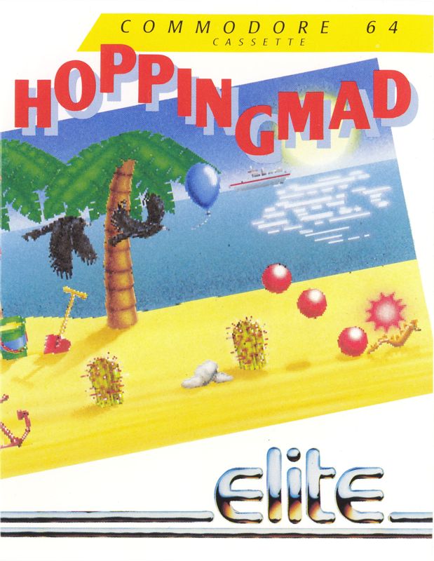 Front Cover for Hoppin' Mad (Commodore 64)