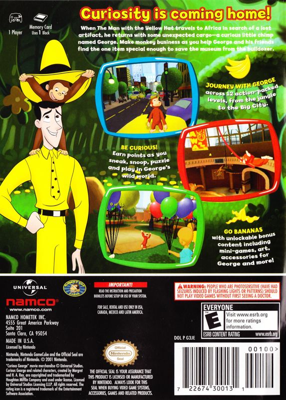 Curious George - PS2 Game