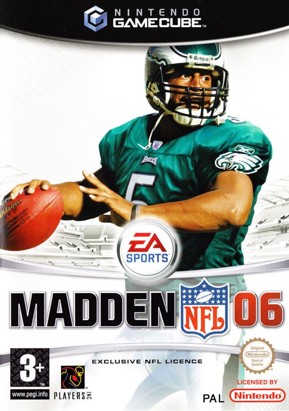 Madden NFL 06 cover or packaging material - MobyGames