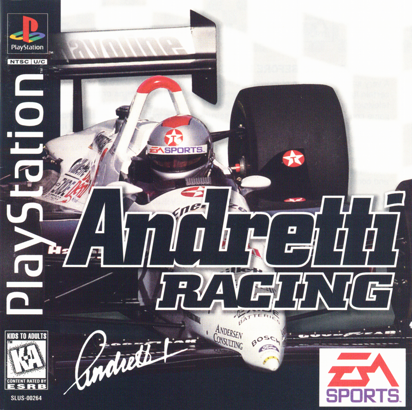 Front Cover for Andretti Racing (PlayStation)