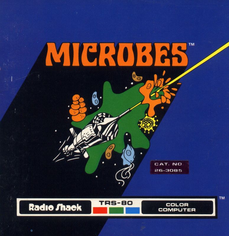 Front Cover for Color Meteoroids (TRS-80 CoCo)