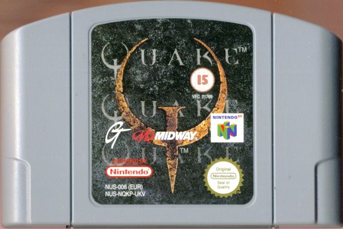 Media for Quake (Nintendo 64)