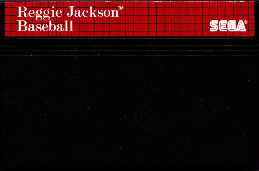 Media for Reggie Jackson Baseball (SEGA Master System)