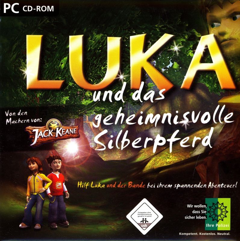Front Cover for Luka und das geheimnisvolle Silberpferd (Windows)