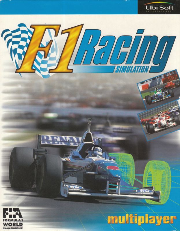 Front Cover for F1 Racing Simulation (Windows)