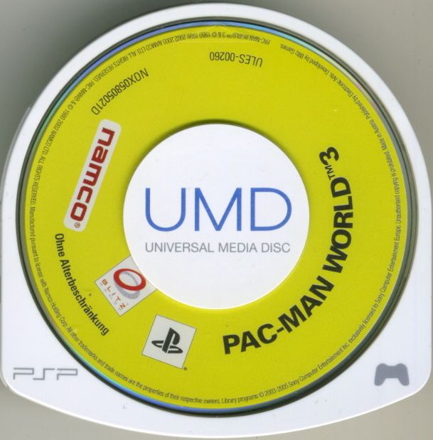 Media for Pac-Man World 3 (PSP)