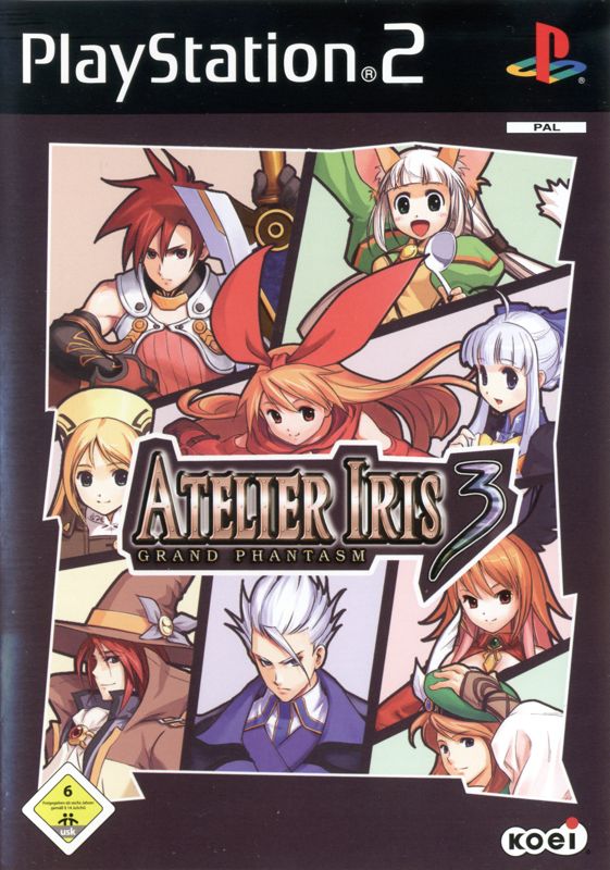 Front Cover for Atelier Iris 3: Grand Phantasm (PlayStation 2)