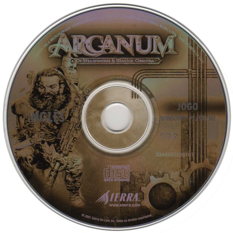 Media for Arcanum: Of Steamworks & Magick Obscura (Windows) (BestSeller Series release): Disc 2 - Game
