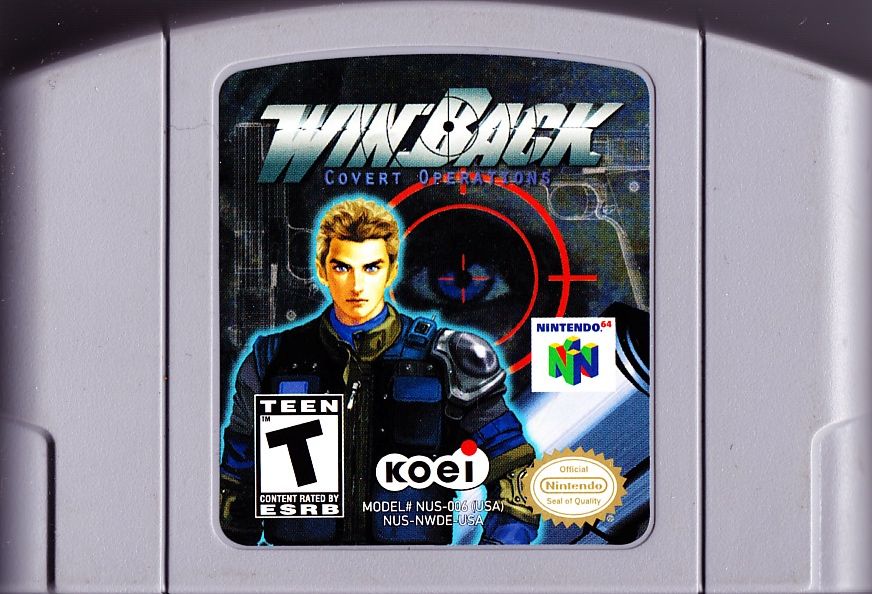 Media for WinBack: Covert Operations (Nintendo 64)