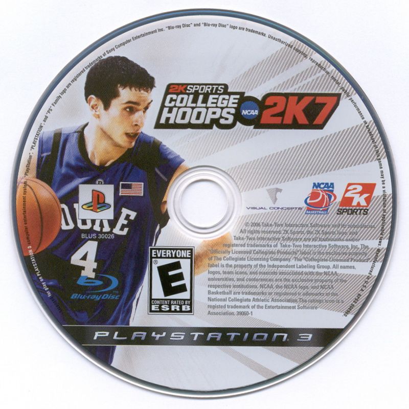 Media for College Hoops NCAA 2K7 (PlayStation 3)