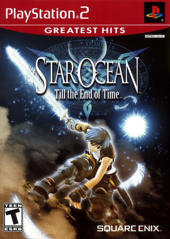 Front Cover for Star Ocean: Till the End of Time (PlayStation 2) (Greatest Hits release)