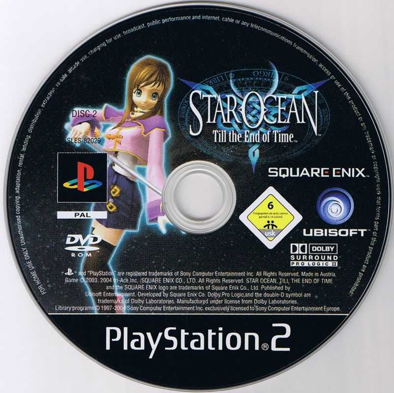 Media for Star Ocean: Till the End of Time (PlayStation 2): Disc 2