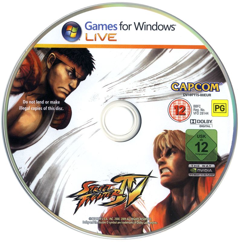 Media for Street Fighter IV (Windows)