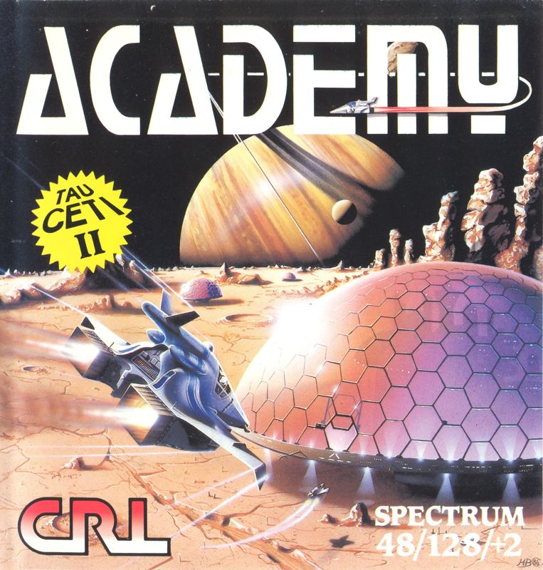 Front Cover for Space School Simulator: The Academy (ZX Spectrum)