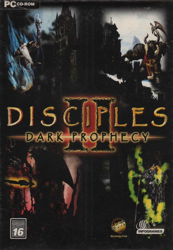 Front Cover for Disciples II: Dark Prophecy (Windows)
