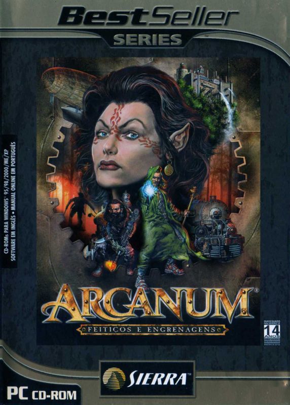 Front Cover for Arcanum: Of Steamworks & Magick Obscura (Windows) (BestSeller Series release)