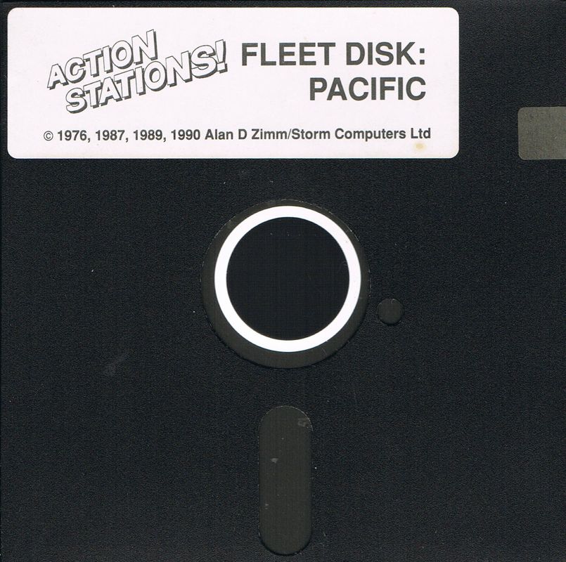 Media for Action Stations! (DOS): Fleet Disk: Pacific