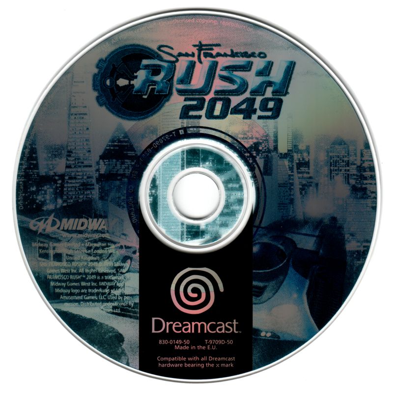 Media for San Francisco Rush 2049 (Dreamcast)