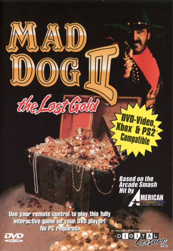 Front Cover for Mad Dog II: The Lost Gold (DVD Player)