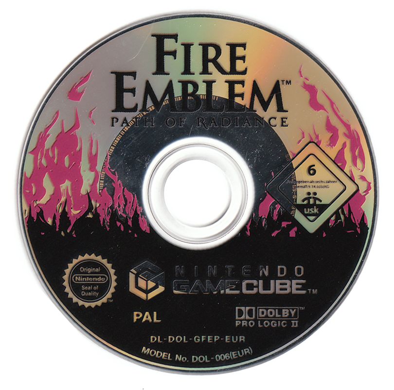 Fire Emblem: Path of Radiance cover or packaging material - MobyGames