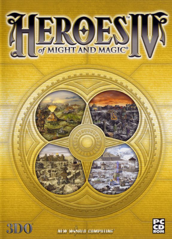 Other for Heroes of Might and Magic IV (Windows) (Includes Heroes of Might & Magic and Heroes of Might & Magic II Gold as a free bonus): Keep Case - Front