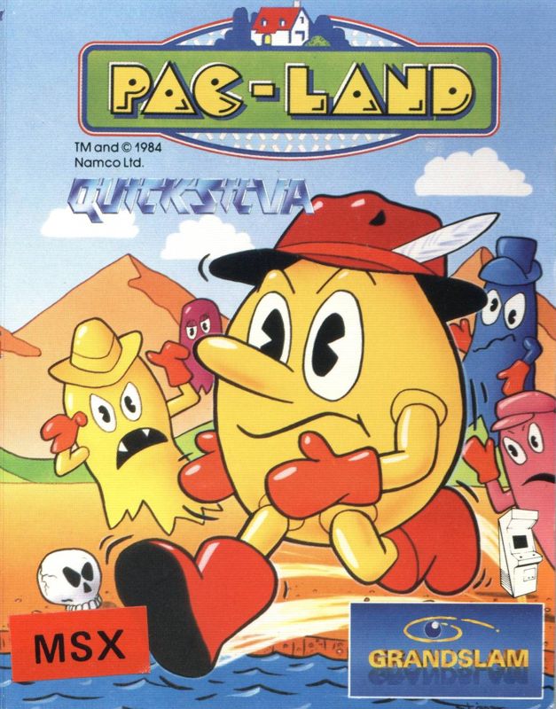 Front Cover for Pac-Land (MSX)