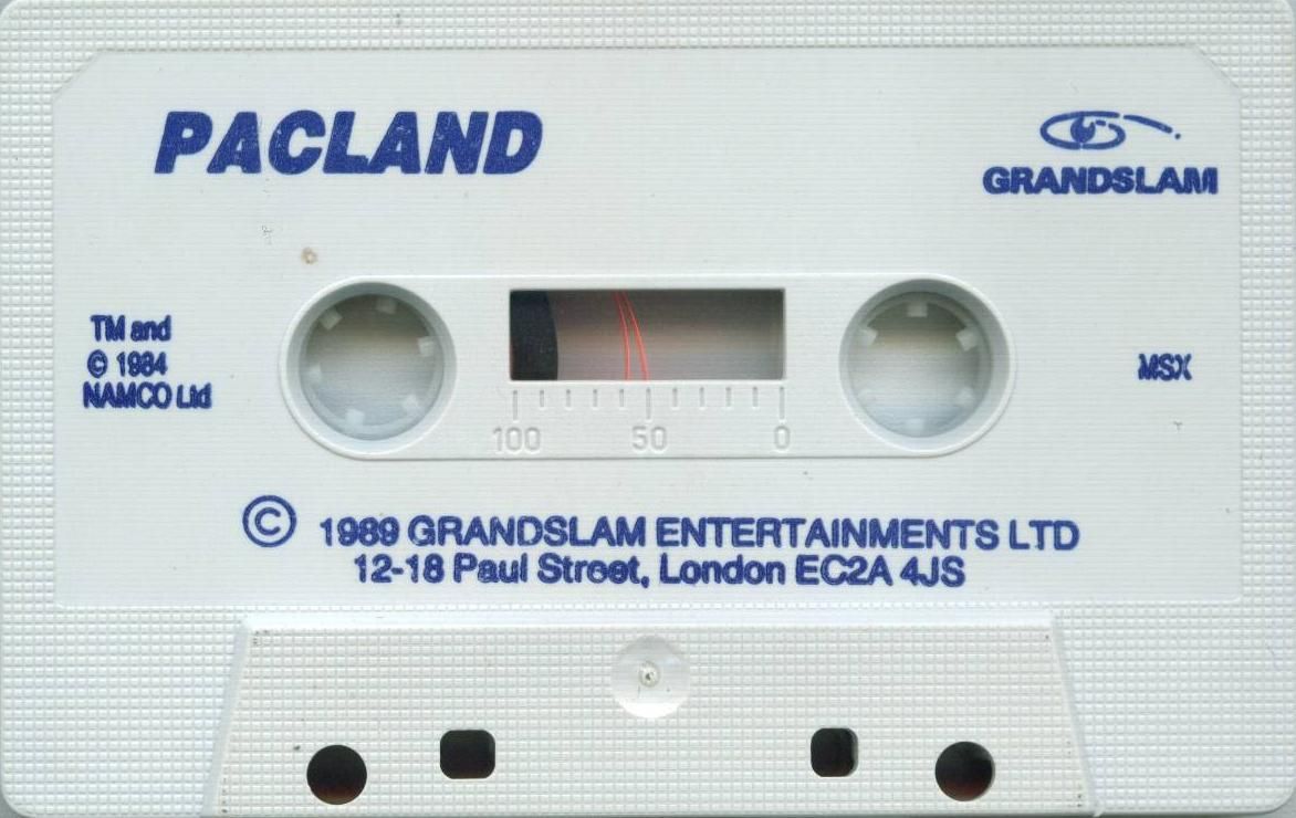 Media for Pac-Land (MSX)