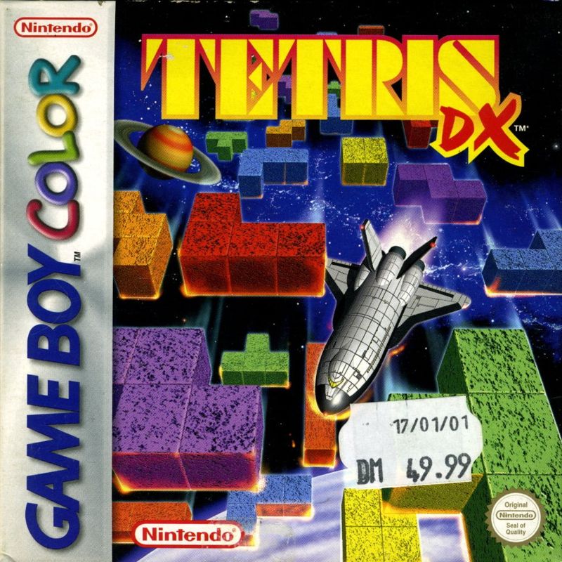 Front Cover for Tetris DX (Game Boy Color) (Re-release 1999 - (DMG-09) (-01))