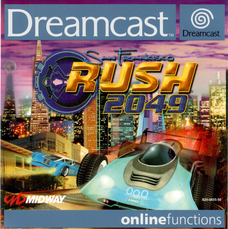 Front Cover for San Francisco Rush 2049 (Dreamcast)