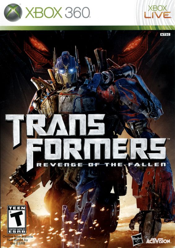 Front Cover for Transformers: Revenge of the Fallen (Xbox 360)