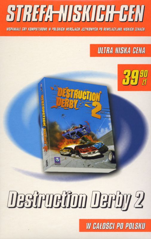 Front Cover for Destruction Derby 2 (DOS and Windows) (Strefa Niskich Cen release)