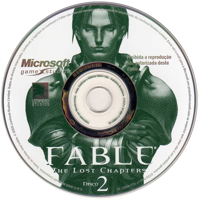 Fable: The Lost Chapters cover or packaging material - MobyGames