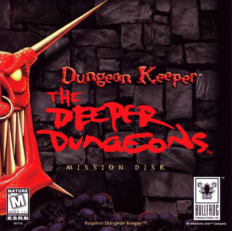 Other for Dungeon Keeper: The Deeper Dungeons (DOS and Windows): Jewel Case - Front