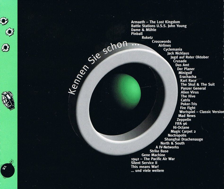 Inside Cover for This Means War! (Windows 3.x) (Green Pepper release (#42)): Right Inlay