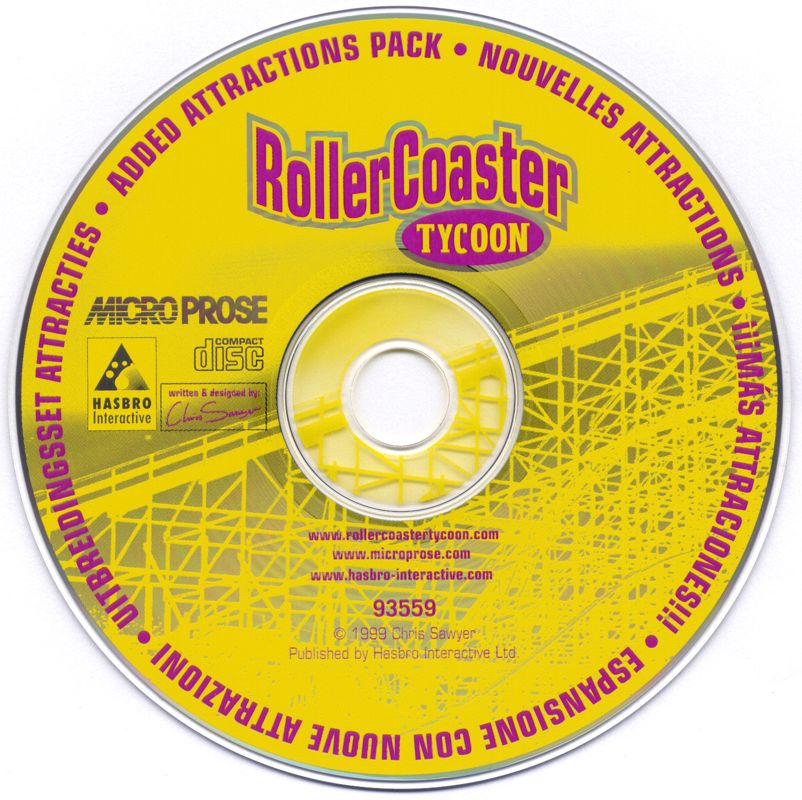 Media for RollerCoaster Tycoon: Corkscrew Follies (Windows)