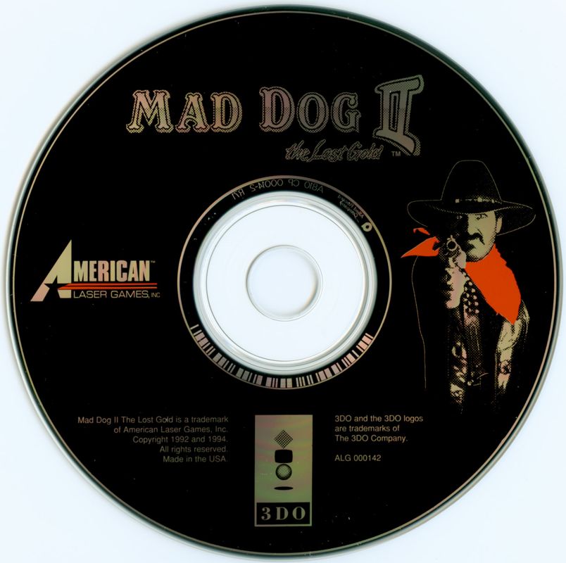 Media for Mad Dog II: The Lost Gold (3DO)