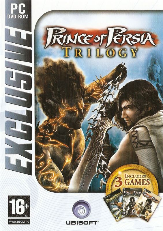 Front Cover for Prince of Persia Trilogy (Windows) (Ubisoft Exclusive release)