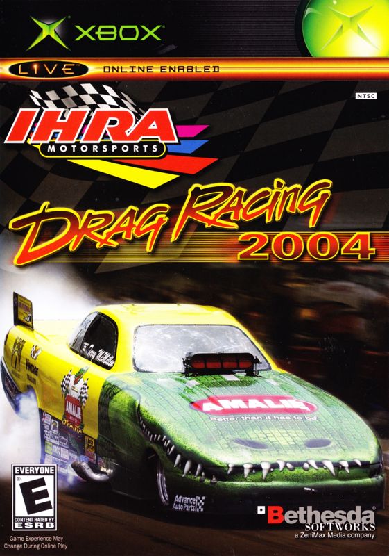 Front Cover for IHRA Drag Racing 2004 (Xbox)