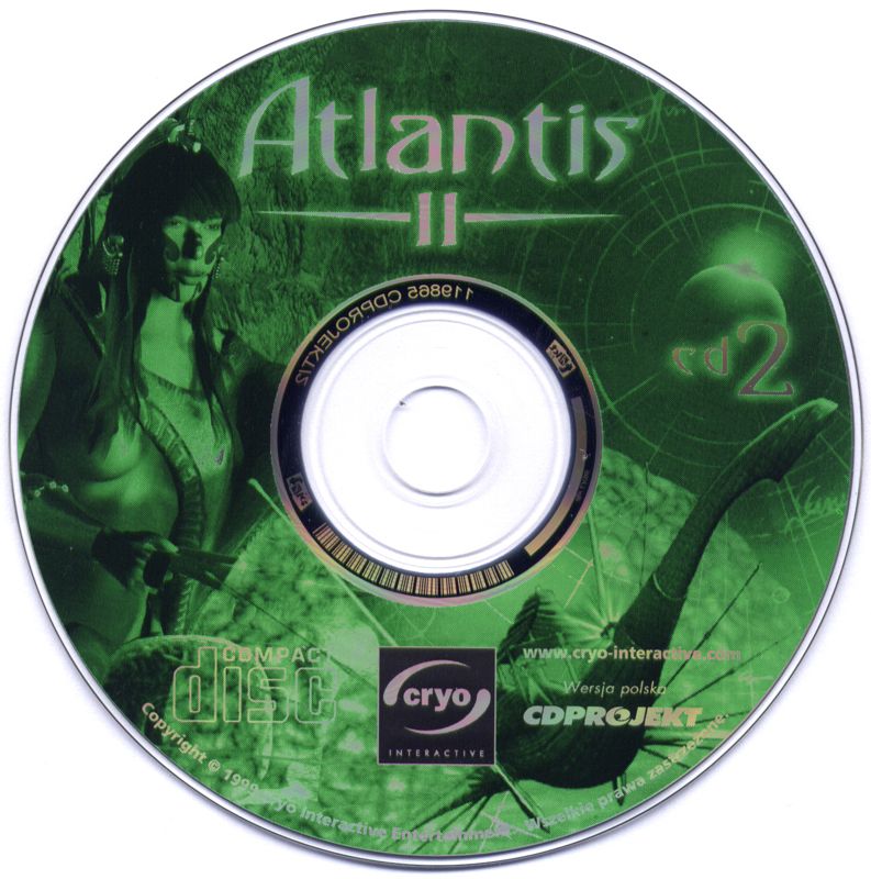Media for Beyond Atlantis (Windows): Disc 2