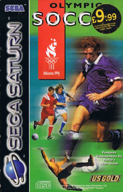 Front Cover for Olympic Soccer (SEGA Saturn)