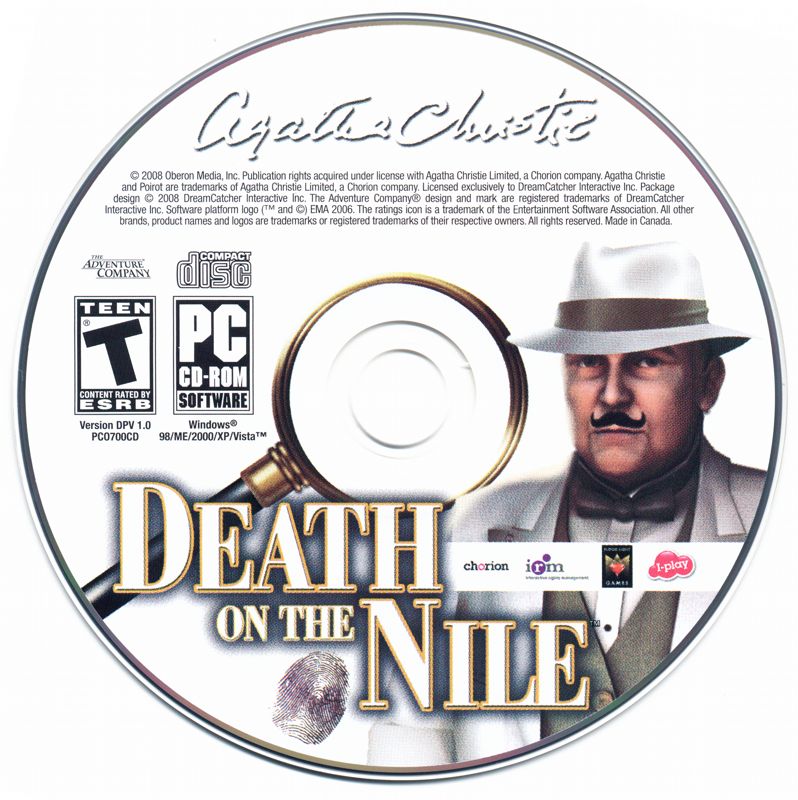 Media for Agatha Christie: Death on the Nile (Windows)