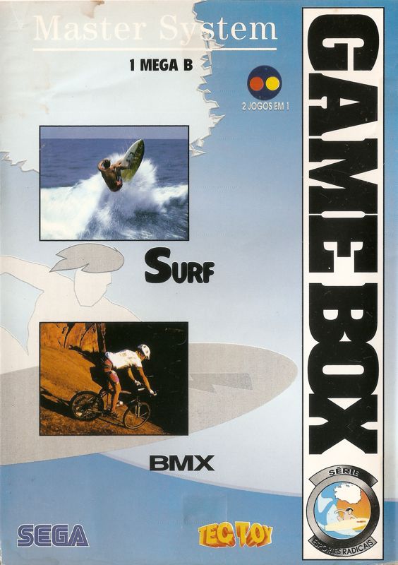 Front Cover for Game Box Série Esportes Radicais (SEGA Master System)
