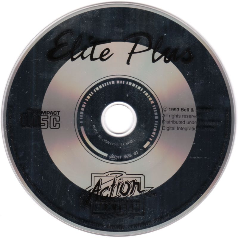 Media for Elite Plus (DOS) (Action Sixteen release)